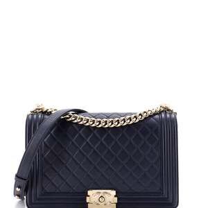 Chanel Boy Flap Bag Quilted Lambskin #227565C35B